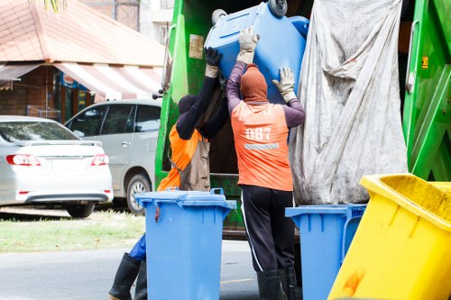 Advanced waste management technology in action